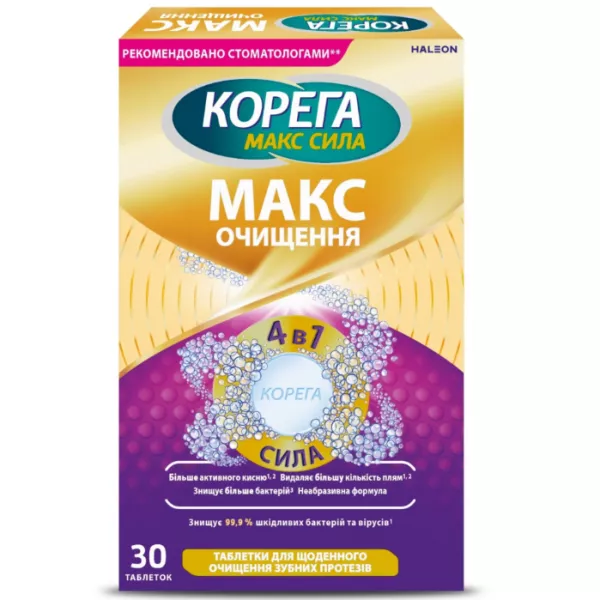 Corega Max Clean 4-in-1 Power �������� 
