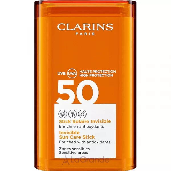 Clarins Stick Solaire Invisible SPF50 �������������� ����-���� ��� ���� SPF50