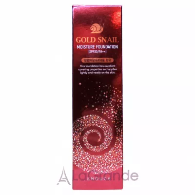 ������ Enough Gold Snail Moisture Foundation SPF30 ������������� ��������� ���� � ������� ������