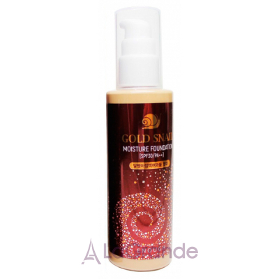 ������ Enough Gold Snail Moisture Foundation SPF30 ������������� ��������� ���� � ������� ������