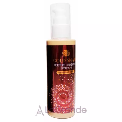 ������ Enough Gold Snail Moisture Foundation SPF30 ������������� ��������� ���� � ������� ������