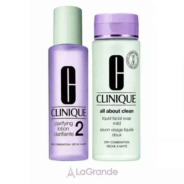 Clinique 3-Step Skin Care Type 2 Set ���� ��� ������� �� ����� �� ����������� ����� �������