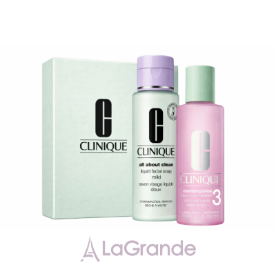 Clinique 3-Step Skin Care Type 3 Set ����� ��� ����� �� ��������������� � �������� � �������� ����� ����