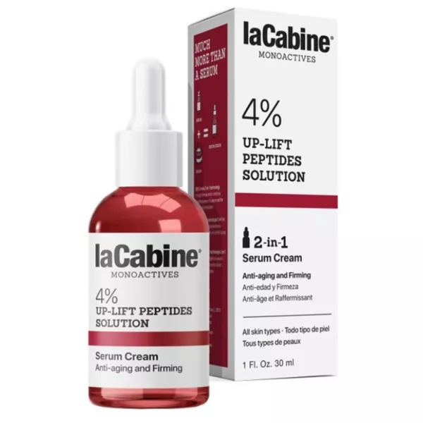 La Cabine Monoactives 4% Up-Lift Peptides 2 in 1 Solution Serum Cream �������������� ����-��������� ��� ��������� � ������������ ����