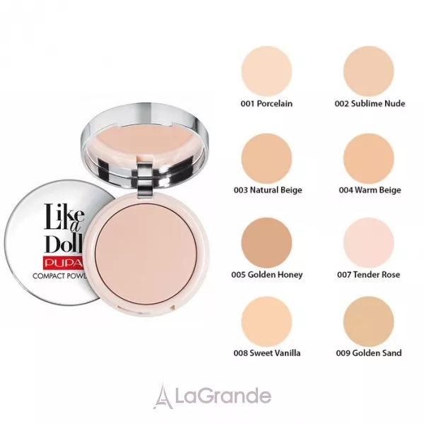 Pupa Like a Doll Compact Powder ����� ���������� � �������� ���������� ����