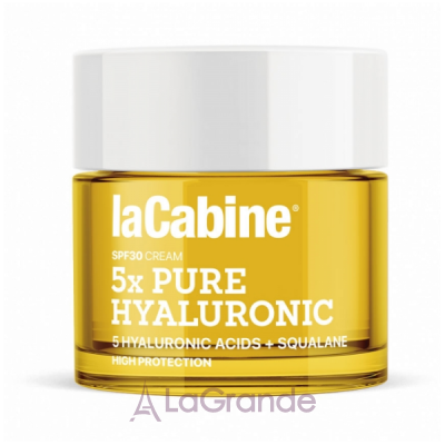 La Cabine 5x Pure Hyaluronic SPF30 Cream ����������� ���� ������ ���������� ������ � 5 ������ ������������ ������� � ������� �� ������ SPF30