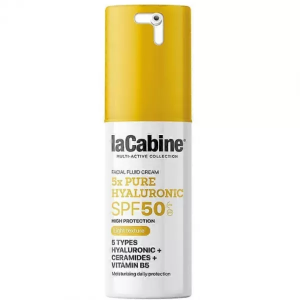 La Cabine 5x Pure Hyaluronic SPF50 Fluid �������������� ����������� ����-����� � 5 ������ ������������ ������� SPF50