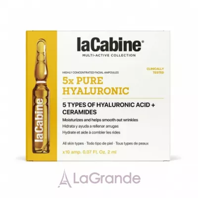 La Cabine 5xPure Hyaluronic Ampoule ����������������������� ����������� ������ ������ ������ � 5 ������������� ���������