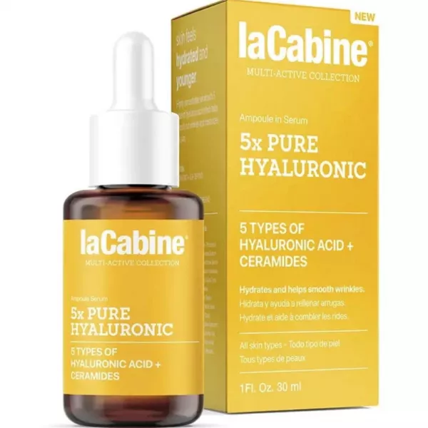La Cabine 5xPure Hyaluronic Serum ������������� ������������� ��������� ����� ������ ������� �� 5 ������ ���������� �������