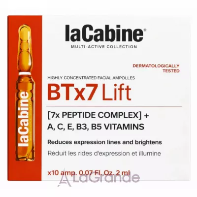 La Cabine BTx7 30% Lift Advanced Ampoules ����������������������� ����������� ��������� ������ ������ � 30% 7-��������� ����������