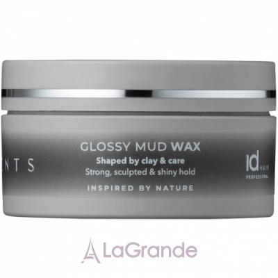 IdHair Elements Glossy Mud Wax �������������� ���� �� ������ ����� � ��������� ��������