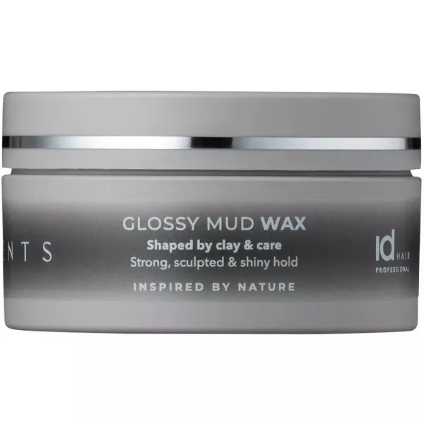 IdHair Elements Glossy Mud Wax �������������� ���� �� ������ ����� � ��������� ��������