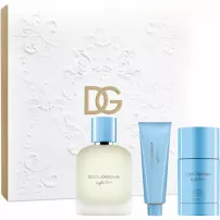 Dolce & Gabbana Light Blue Pour Homme Eau de Toilette 2025 ����� (��������� ���� 100 �� + ���� ��� ���� 50 �� + ����������-���� 75 ��)