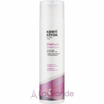 Keen Strok Blonde Hair Platinum Shampoo For White & Bleached Hair ������� ��� ������ � ����������� �����