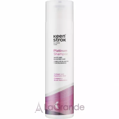 Keen Strok Blonde Hair Platinum Shampoo For White & Bleached Hair ������� ��� ������ � ����������� �����