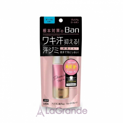 Lion  Ban Sweat Block Premium Roll-On Gold Label Soap ���������� �������������� ��������� � �������� ����