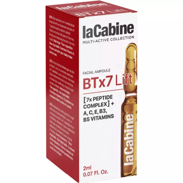 La Cabine BTx7 Lift Facial Ampoule ������������� ��������� ��������� ����� ������� � 7-��������� ���������� �� ��������