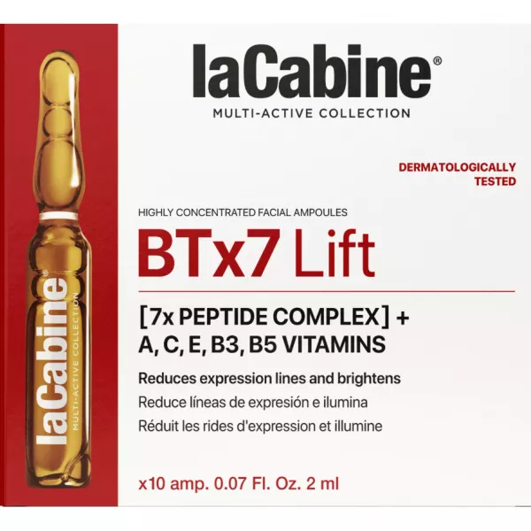 La Cabine BTx7 Lift Facial Ampoule ������������� ��������� ��������� ����� ������� � 7-��������� ���������� �� ��������