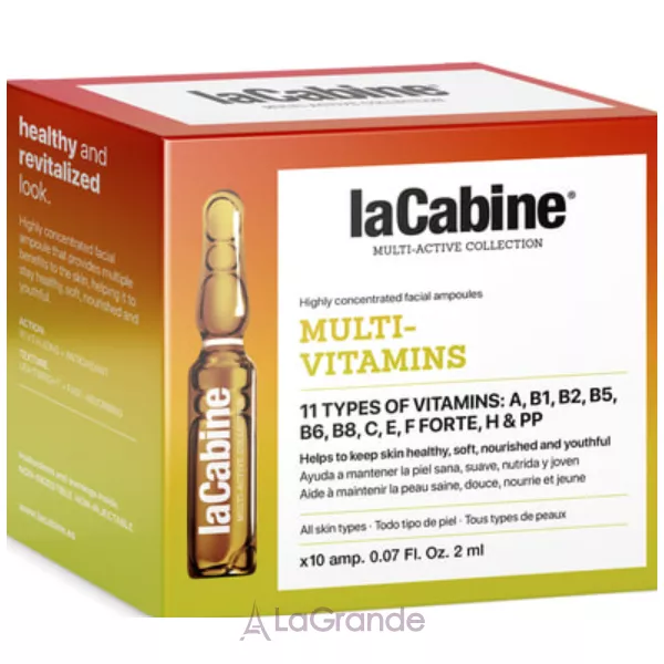 La Cabine Multi-Vitamins Ampoules ����������������������� ���������������� ������ ��� ����