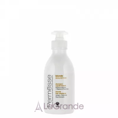 ������ Barex Italiana Permesse Blonde Hair Shampoo Amber + Polymnia Root Extracts ������� ��� ���������� ����� � ���������� ������ � ����� ��������