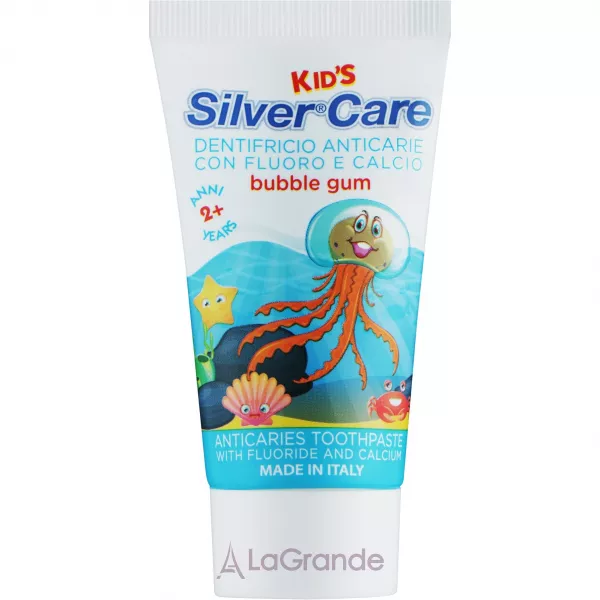 Silver Care Kid's Anticaries Toothpaste Bubble Gum ����� ����� 