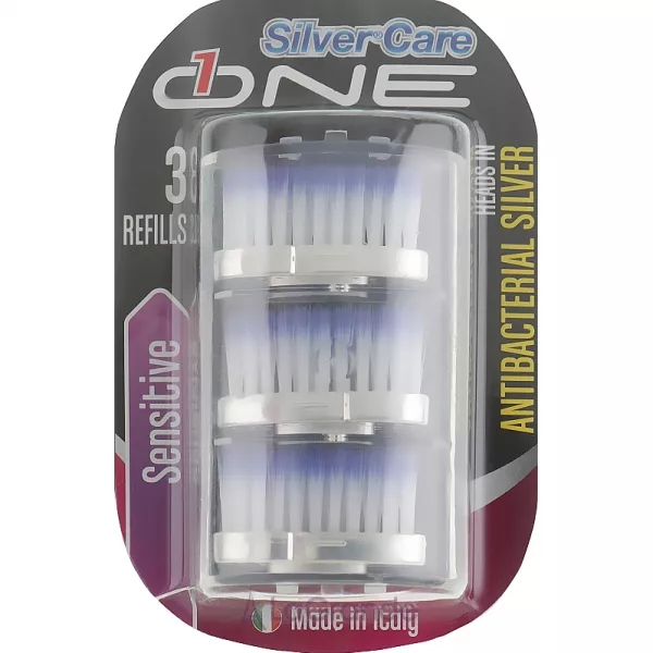 Silver Care One Sensitive Toothbrush Head Refills ������� ������� ��� ������ ����� 