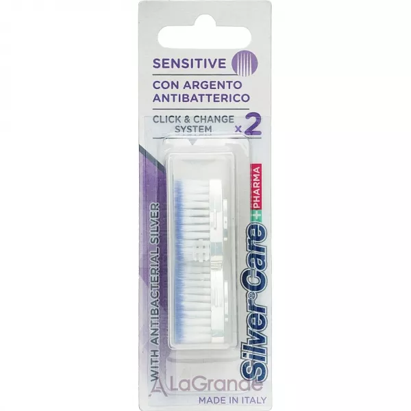 Silver Care Pharma Sensitive Toothbrush Head Refills ������� ������� 