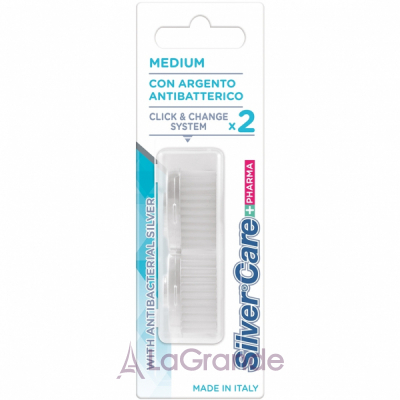 Silver Care Pharma Medium Toothbrush Head Refills ������� ������� 
