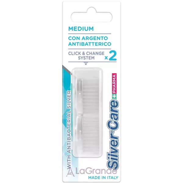 Silver Care Pharma Medium Toothbrush Head Refills ������� ������� 
