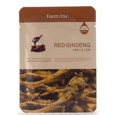 �ֲ��� FarmStay Visible Difference Mask Sheet Red Ginseng �������� ����� � �������� ���������