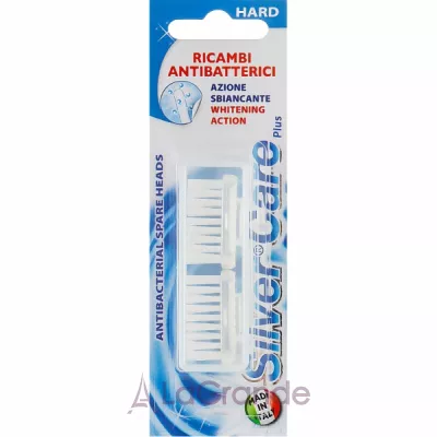 Silver Care Plus Hard Toothbrush Head Refills ������� ������� 
