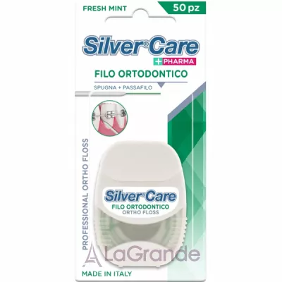 Silver Care Pharma Professional Ortho Floss ����� ����� ������������, 50 �