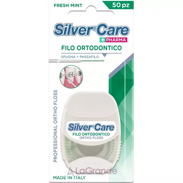 Silver Care Pharma Professional Ortho Floss ������ ���� ���������������, 50 �