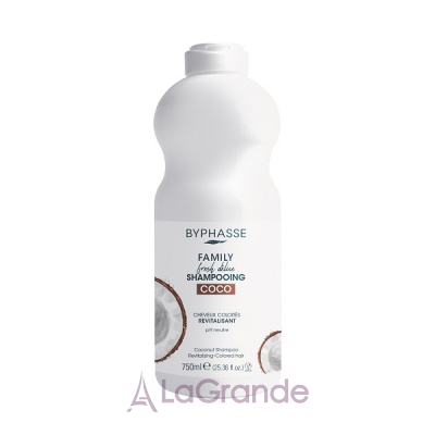 ������ Byphasse Family Fresh Delice Shampoo Coconut ������� ��� ���������� ����� � �������