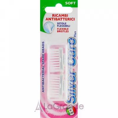 Silver Care Plus Soft Toothbrush Head Refills ����� ������� 