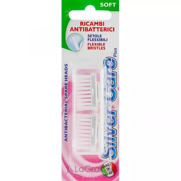 Silver Care Plus Soft Toothbrush Head Refills ������� ������� 