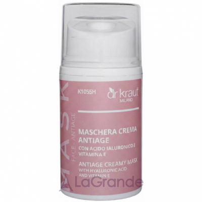 Dr. Kraut Face Antiage Creamy Mask With Hyaluronic Acid And Vitamin E �������������� �������� ����� ��� ���� � ������������ �������� � ��������� �