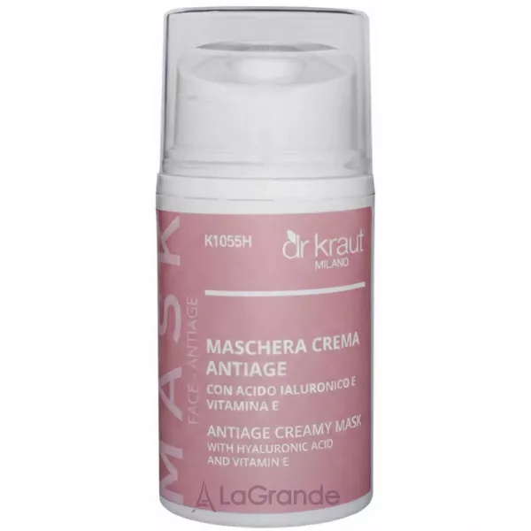 Dr. Kraut Face Antiage Creamy Mask With Hyaluronic Acid And Vitamin E �������������� �������� ����� ��� ���� � ������������ �������� � ��������� �