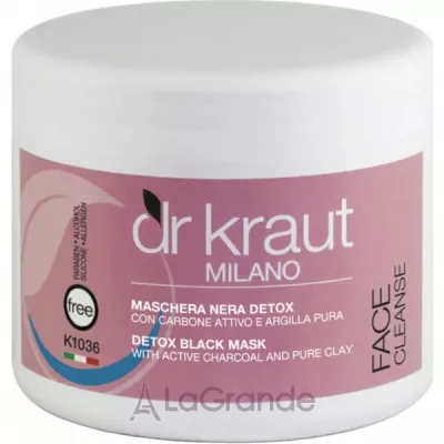 Dr. Kraut Face Cleanse Detox Black Mask ������ ����� ��� ���� � �������� �������� � ��������� ������