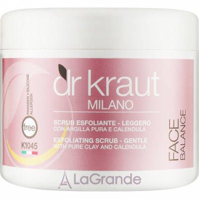 Dr. Kraut Face Balance Exfoliating Scrub Gentle With Pure Clay And Calendula ������ �����-���������� ��� ���� � ��������� ������ � ����������