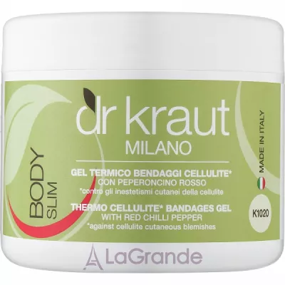 Dr. Kraut Body Slim Thermo Cellulite Bandages Gel With Red Chilli Pepper ������������� ��������� ���� �� ������ ���
