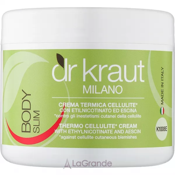 Dr. Kraut Body Slim Thermo Cellulite Cream With Ethylnicotinate And Aescin ��������������� ��������� � ��������������� � �������