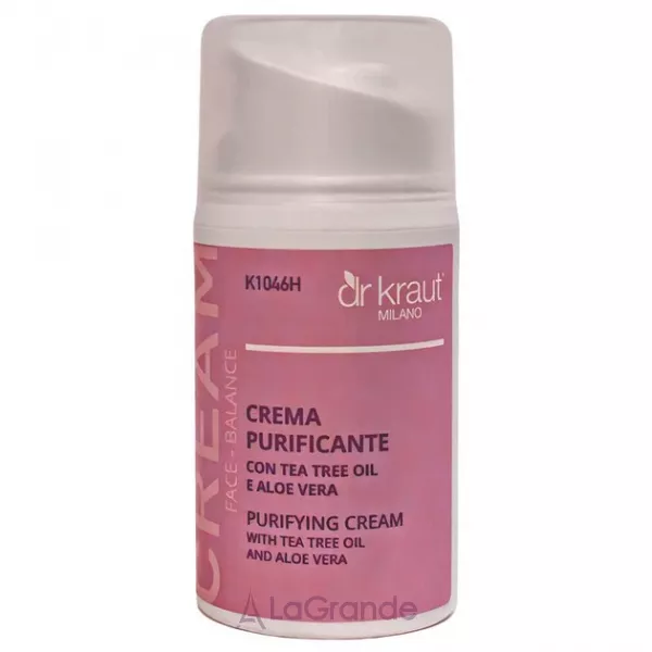 Dr. Kraut Face Balance Purifying Cream With Tea Tree Oil And Aloe Vera ��������� ���� ��� ���� � ������ ������� ������ � ���� ����