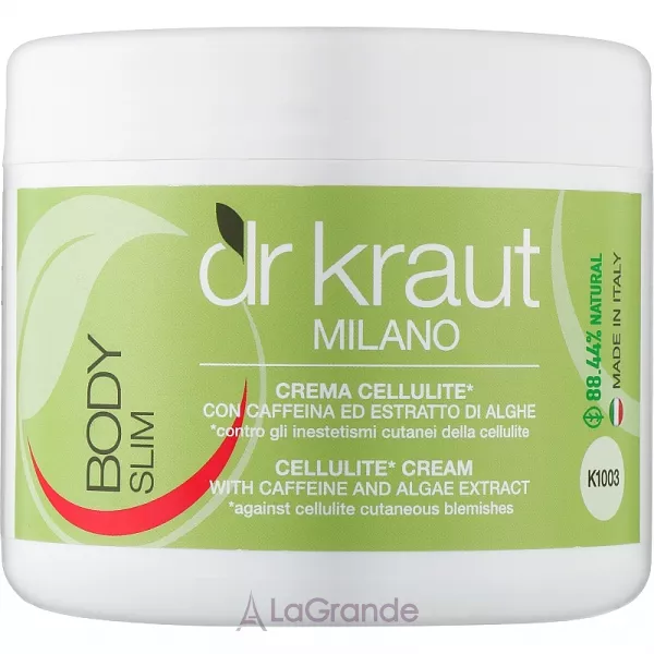Dr. Kraut Body Slim Cellulite Cream With Caffeine And Algae Extract ��������������� ���� ��� ���� � �������� � �������� �����������