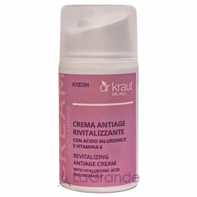 Dr. Kraut Face Antiage Revitalizing Antiage Cream With Hyaluronic Acid And Vitamin E ���������������� �������������� ���� ��� ���� � ������������ �������� � ��������� �