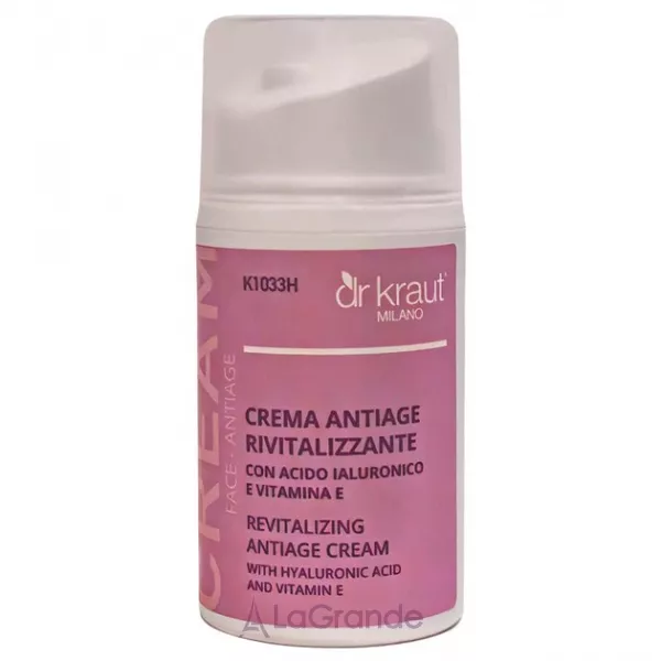 Dr. Kraut Face Antiage Revitalizing Antiage Cream With Hyaluronic Acid And Vitamin E ���������������� �������������� ���� ��� ���� � ������������ �������� � ��������� �