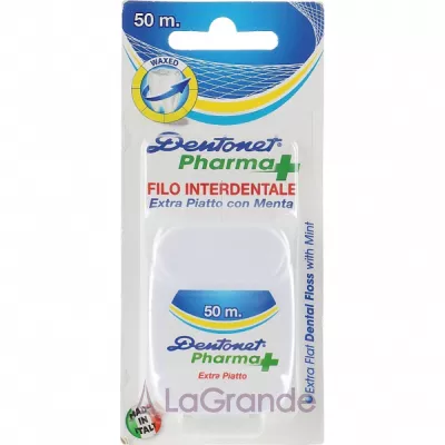 Dentonet Pharma Extra Flat Detal Floss With Mint ������ ���� �������������, 50 �
