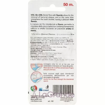 Dentonet Pharma Fluoride And Mint Detal Floss ������ ���� �� ������ � �����, 50 �