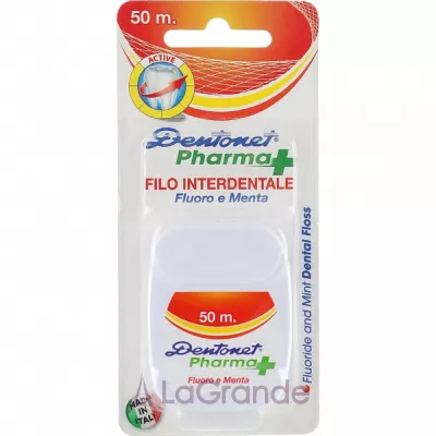 Dentonet Pharma Fluoride And Mint Detal Floss ������ ���� �� ������ � �����, 50 �