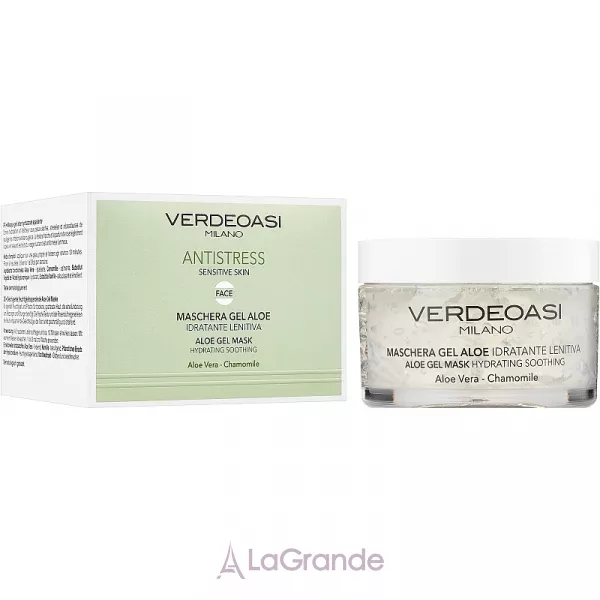 Verdeoasi Antistress Aloe Gel Mask Hydrating Soothing ����������� � ������������� ������� ����� � ����